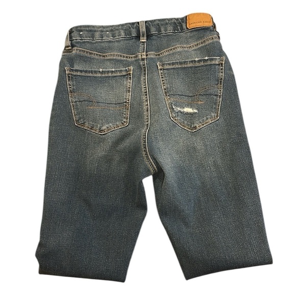 American Eagle Women’s dream jean curvy super hi-rise jegging Size 0 - Picture 3 of 4